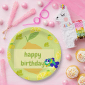 Lemon Vibes  Pappteller (Party)