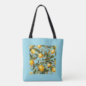 Lemon & Vine Scroll Tasche (Rückseite)