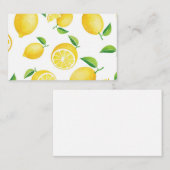 Lemon Visitenkarte (Vorne/Hinten)