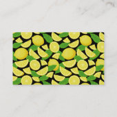 Lemon Visitenkarte (Rückseite)