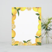 Lemon Vollstationenpapier (Stehend Vorderseite)
