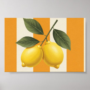 Lemon Wall Art Poster