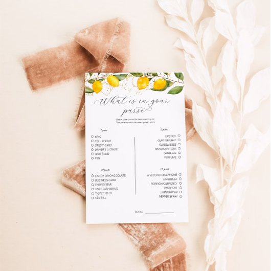 Lemon, was in deinem Brautparty ist