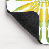 Lemon Wasserfarben-Malmuster Mousepad (Ecke)