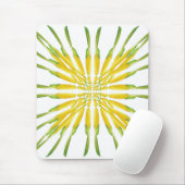 Lemon Wasserfarben-Malmuster Mousepad (Mit Mouse)