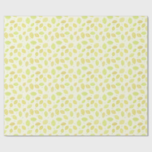 Lemon Watercolor Muster Citrus Wrapping Paper Sie Geschenkpapier