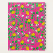 lemon watercolor planer (Rückseite)