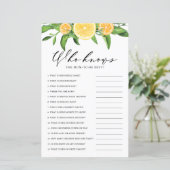 Lemon Wer Mama kennt das beste Duschspiel (Stehend Vorderseite)