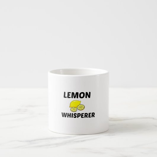 LEMON WHISPERER ESPRESSOTASSE (Vorderseite)