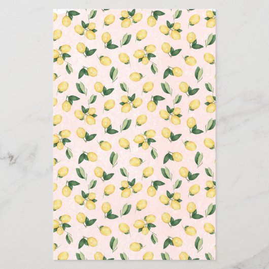 Lemon Wie alt war She Pink Brautparty Game Card Flyer (Hinten)