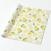 Lemon Wrapper Geschenkpapier (Ungerollt)