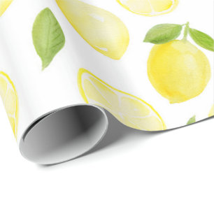 Lemon Wrapper Geschenkpapier