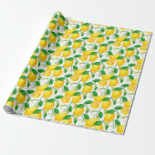Lemon Wrapping Geschenkpapier (Ungerollt)