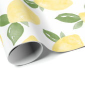 Lemon Wrapping Paper Geschenkpapier (Rolleneckpunkt)