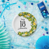 Lemon Wreath Fruit | Geburtstag Pappteller (Party)