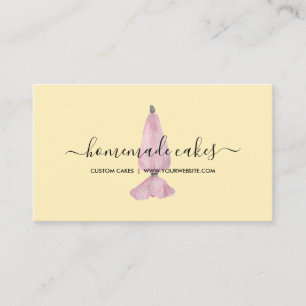 Lemon Yellow Bakery Visitenkarte