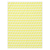 Lemon Yellow Crinkle Cookies Bake Sale Bäckerei Tischdecke (Vorderseite)