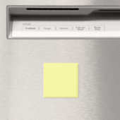 Lemon Yellow FFFF9F Farbe mit der Option Name hinz Magnet (In Situ (Geschirrspüler))