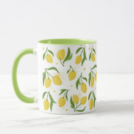 Lemon Yellow Green Tasse