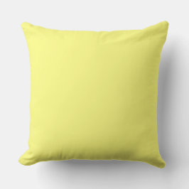 Lemon Yellow Large Kissen