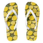 Lemon Yellow Modern Fun Niedlich Badesandalen (Fußbett)