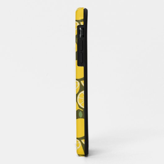 Lemon Yellow Modern Fun Niedlich Case-Mate iPhone Hülle (Hinten/Links)