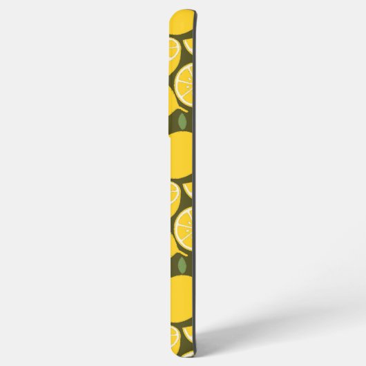 Lemon Yellow Modern Fun Niedlich Samsung Galaxy Hülle (Rückseite (Horizontal))