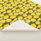 Lemon Yellow Modern Fun Niedlich Sherpadecke (3/4)