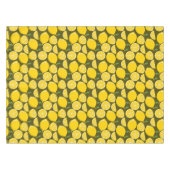 Lemon Yellow Modern Fun Niedlich Tischdecke (Vorderseite (Horizontal))