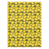 Lemon Yellow Modern Fun Niedlich Tischdecke (Vorderseite)