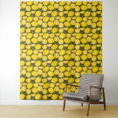 Lemon Yellow Modern Fun Niedlich Wandteppich (Beispiel)