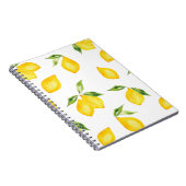 Lemon Yellow Notebook Notizblock (Rechte Seite)