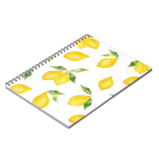 Lemon Yellow Notebook Notizblock (Linke Seite)