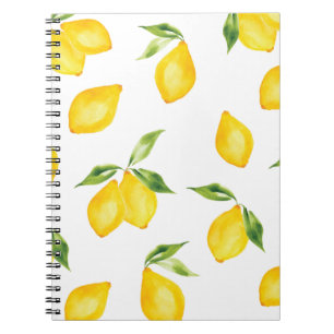 Lemon Yellow Notebook Notizblock