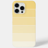 Lemon Yellow Ombré Streifen Case-Mate iPhone Hülle (Rückseite)