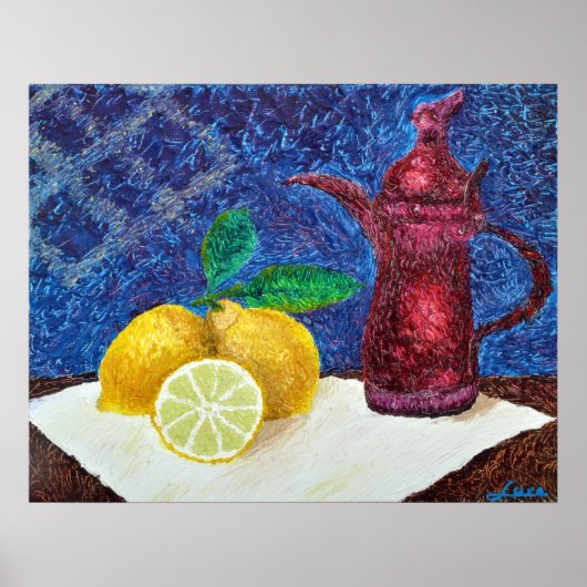 Lemon Yellow Poster (Vorne)