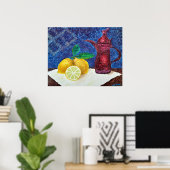 Lemon Yellow Poster (Heimbüro)