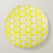Lemon Yellow Retro Pattern