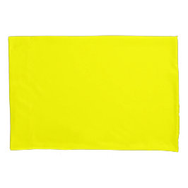 Lemon Yellow Single Standard Size Kissen Case Kissenbezug