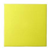 Lemon Yellow Solid Color Tile Fliese (Vorderseite)
