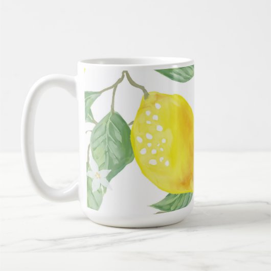 Lemon Yellow Tasse (Links)