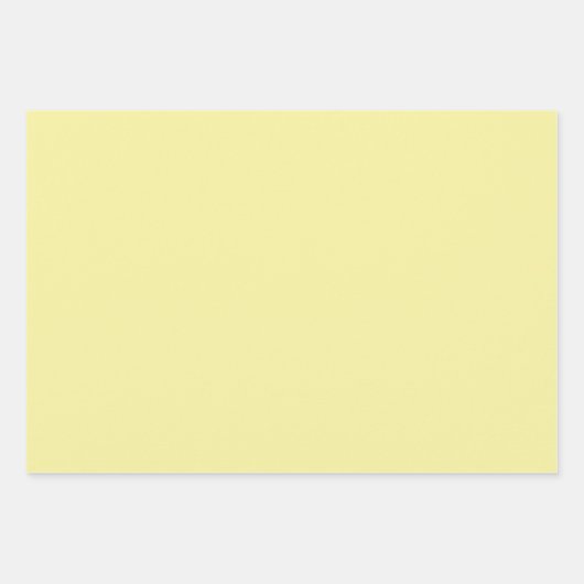 Lemon Yellow und Gold Geschenkpapier Set (Vorderseite 3)