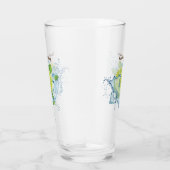 "Lemon Zest Delight: The Ultimate Juice Glass" Glas (Rechts)