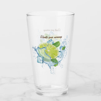 "Lemon Zest Delight: The Ultimate Juice Glass" Glas