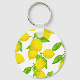 Lemon Zest Key Charm Schlüsselanhänger