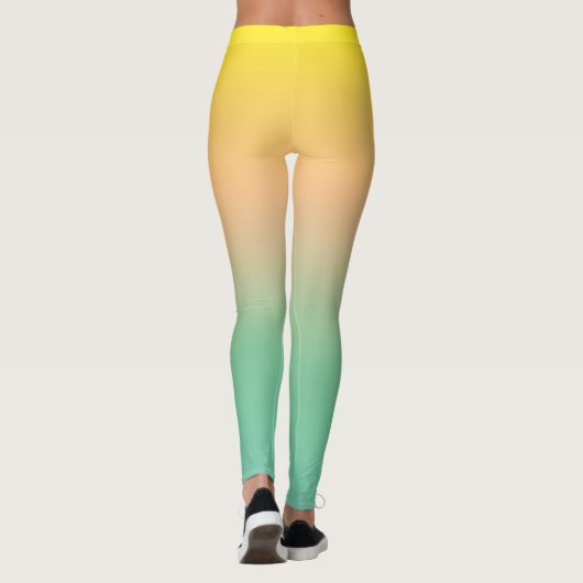 Lemon Zest Leggings (Rückseite)