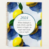 Lemon Zest Planner Planer (Vorderseite)