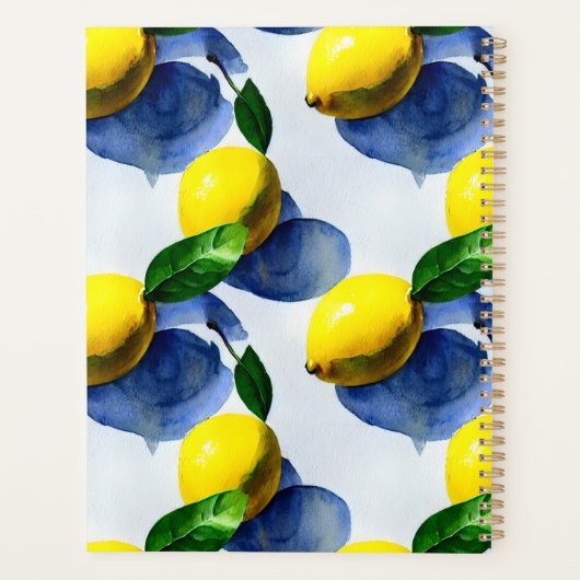 Lemon Zest Planner Planer (Rückseite)