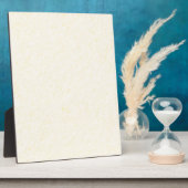 Lemon Zest print - gelbes Mantel-Accessoire Sonder Fotoplatte (Seite)