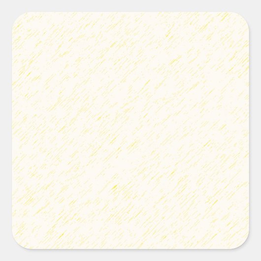 Lemon Zest print - gelbes Mantel-Accessoire Sonder Quadratischer Aufkleber (Vorderseite)